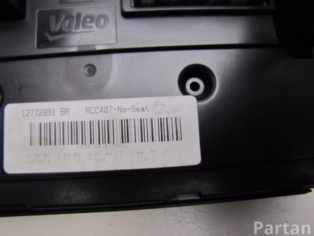 Saab 12772891 BA / 12772891BA 9-3 (YS3F) 2008 Unidad de control, control automático del aire acondicionado