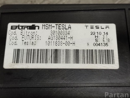 Tesla 101183800 MODEL S 2013 Unidad de control del asiento