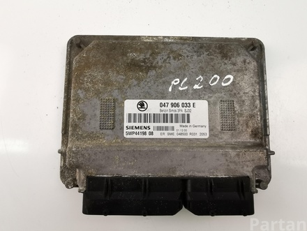 Škoda 047906033E FABIA I (6Y2) 2008 Control unit for engine