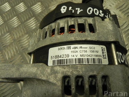 Fiat 51884239 500X (334_) 2016 Alternador