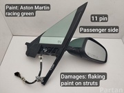 Aston Martin 7G33-17682-BB / 7G3317682BB Vantage Coupe 2009 Outside Mirror Right