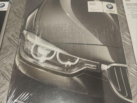 BMW 7 (G11, G12) 2016 Libro de servicio