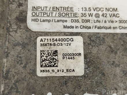 Tesla A71154400DG MODEL S 2013 Lichtmodul