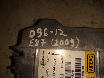 BMW 31918443201 1 (E87) 2009 Air bag control module