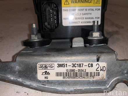 Volvo 3M51-3C187-CB / 3M513C187CB C30 2008 Sensor, aceleración transversal