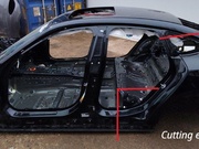 BMW i4 (G26) 2023 Body quarter Left Rear