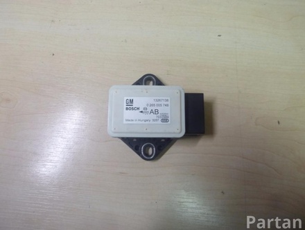 Opel 13267138 MERIVA 2010 Sensor mvto. transversal, longitudinal