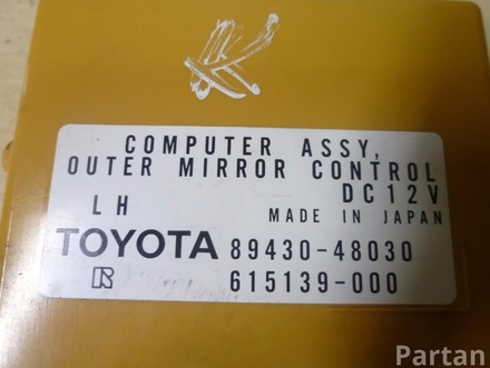 Lexus 89430-48030, 615139-000 / 8943048030, 615139000 RX (_U3_) 2006 control unit