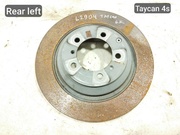 Porsche 9Y0615601B Taycan 4S 2022 Disque de frein Left Rear