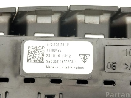 Porsche 7P5959561F CAYENNE (92A) 2017 Memory switch for seat adjustment