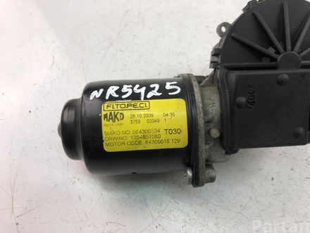 Fiat 1354851080 QUBO (225_) 2010 Wiper Motor